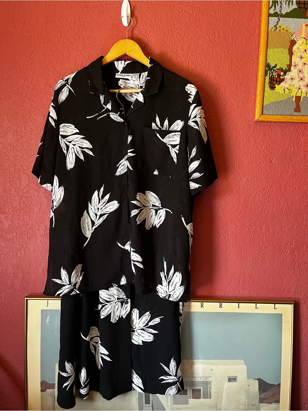 Vintage Alfred Dunner Skirt Set